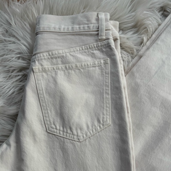 NWT Madewell Low-Slung Baggy Jeans in Vintage IVory - Picture 12 of 15